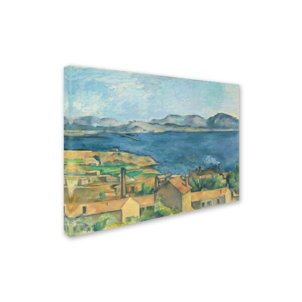 Cezanne 'The Bay Of Marseilles' Canvas Art,14x19